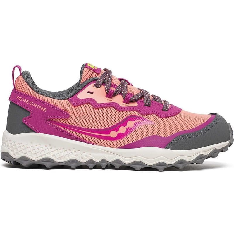 Saucony Peregrine Kdz Shield Berry/Coral