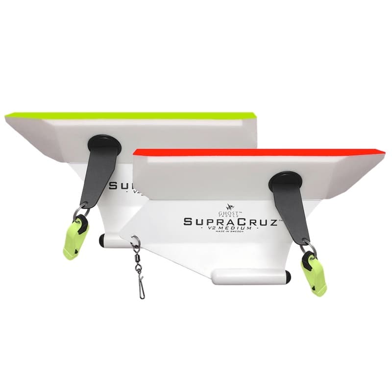 Ghost SupraCruz V2 Paravane Medium Red/Green - Pair