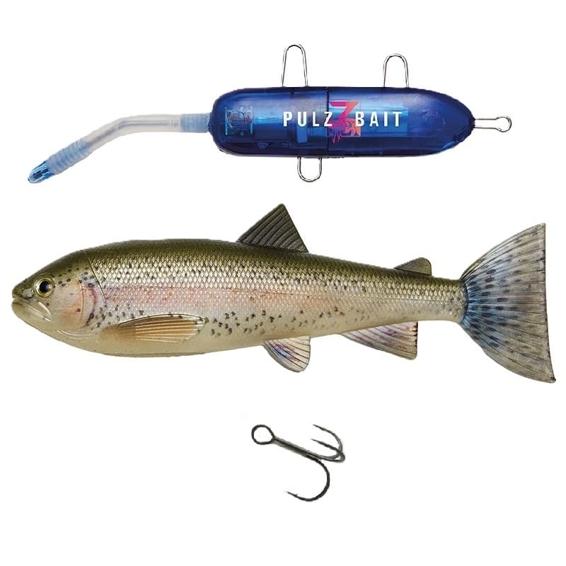 Pulz Bait Starter Kit Trout 15cm - Rainbow Trout + Charger Pack