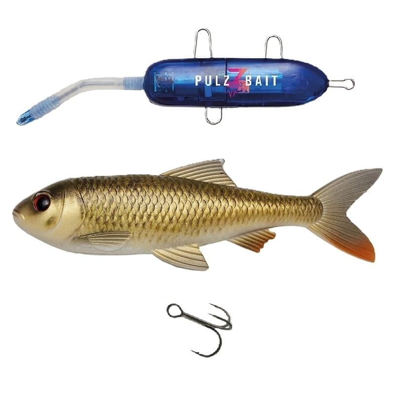 Pulz Bait Starter Kit Roach 15cm - Crucian Carp + Charger Pack