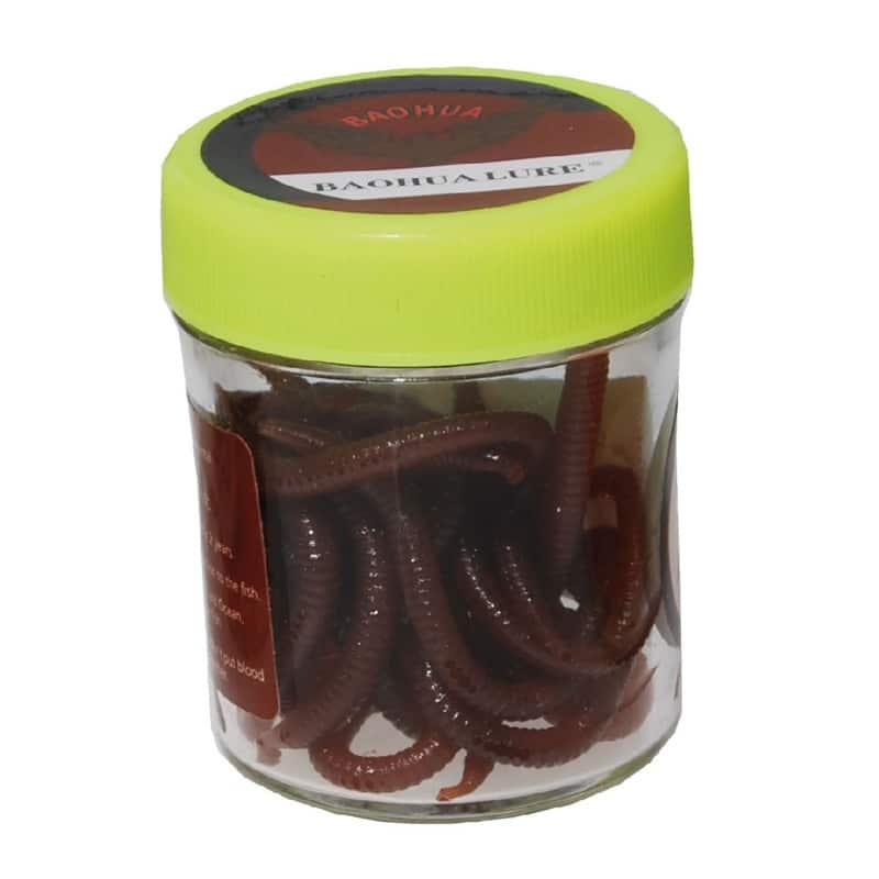 Baohua Lure Earthworm Brown Sinking