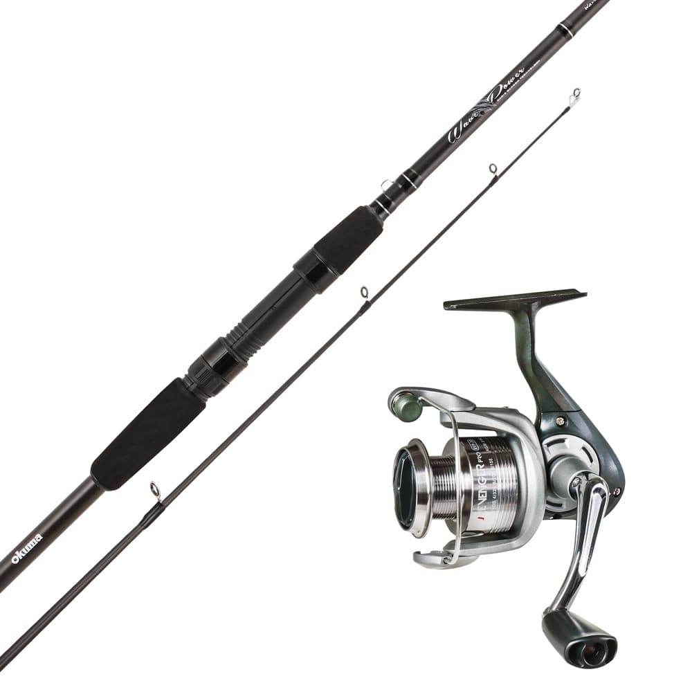 Okuma Wave Power Spinning Combo 8' 5-25g, Revenger RVP-30 0,30mm
