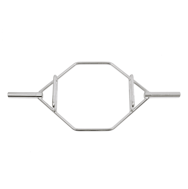 FitNord Hex Bar Markløftstang, sølv