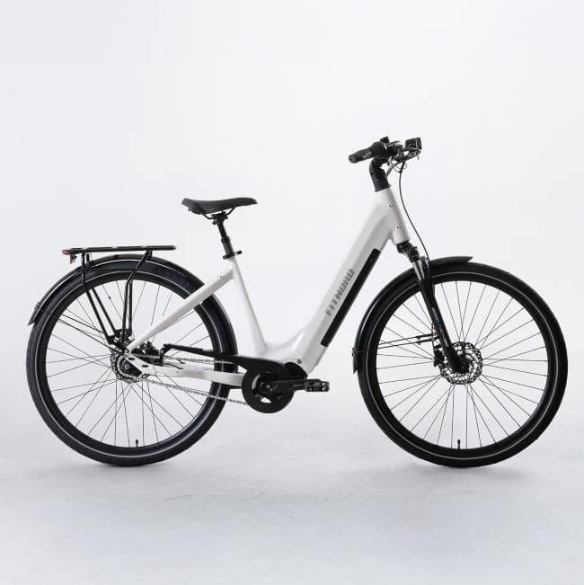 FitNord Classic 800 Elsykkel, hvit